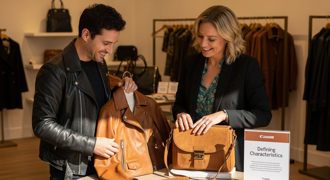 leather suede difference