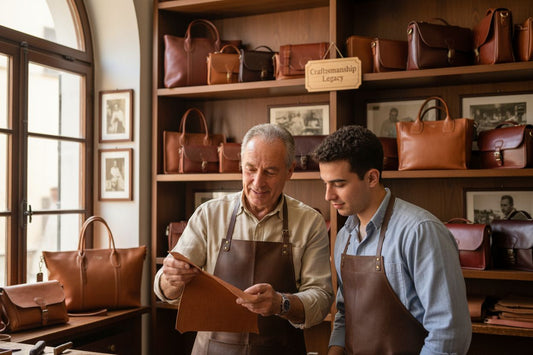italian leather bag craftsmanship