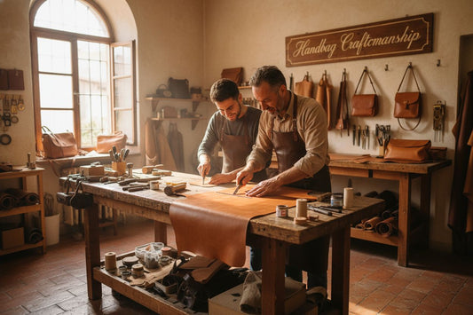 italian leather handbag workshop