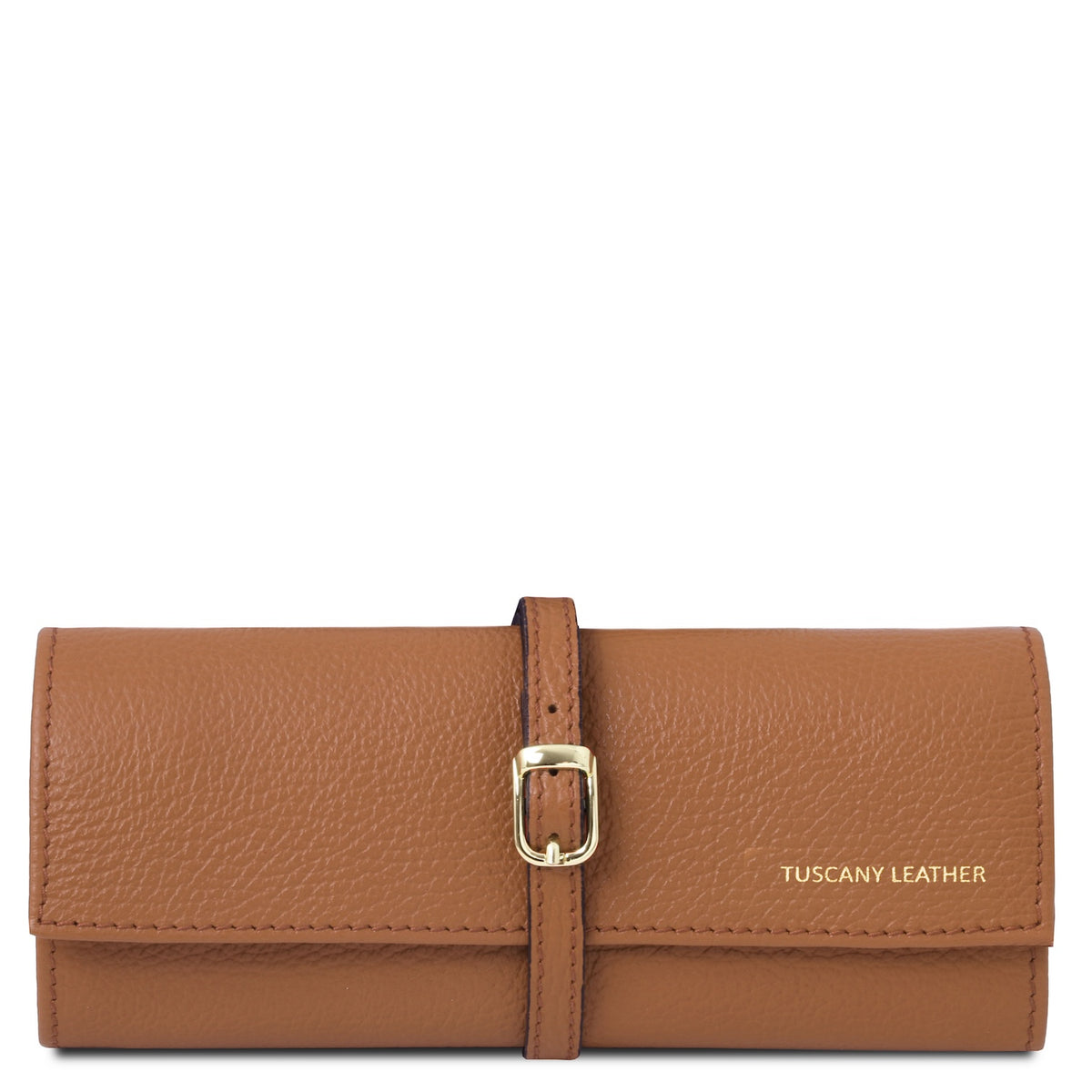 Soft leather jewellery case