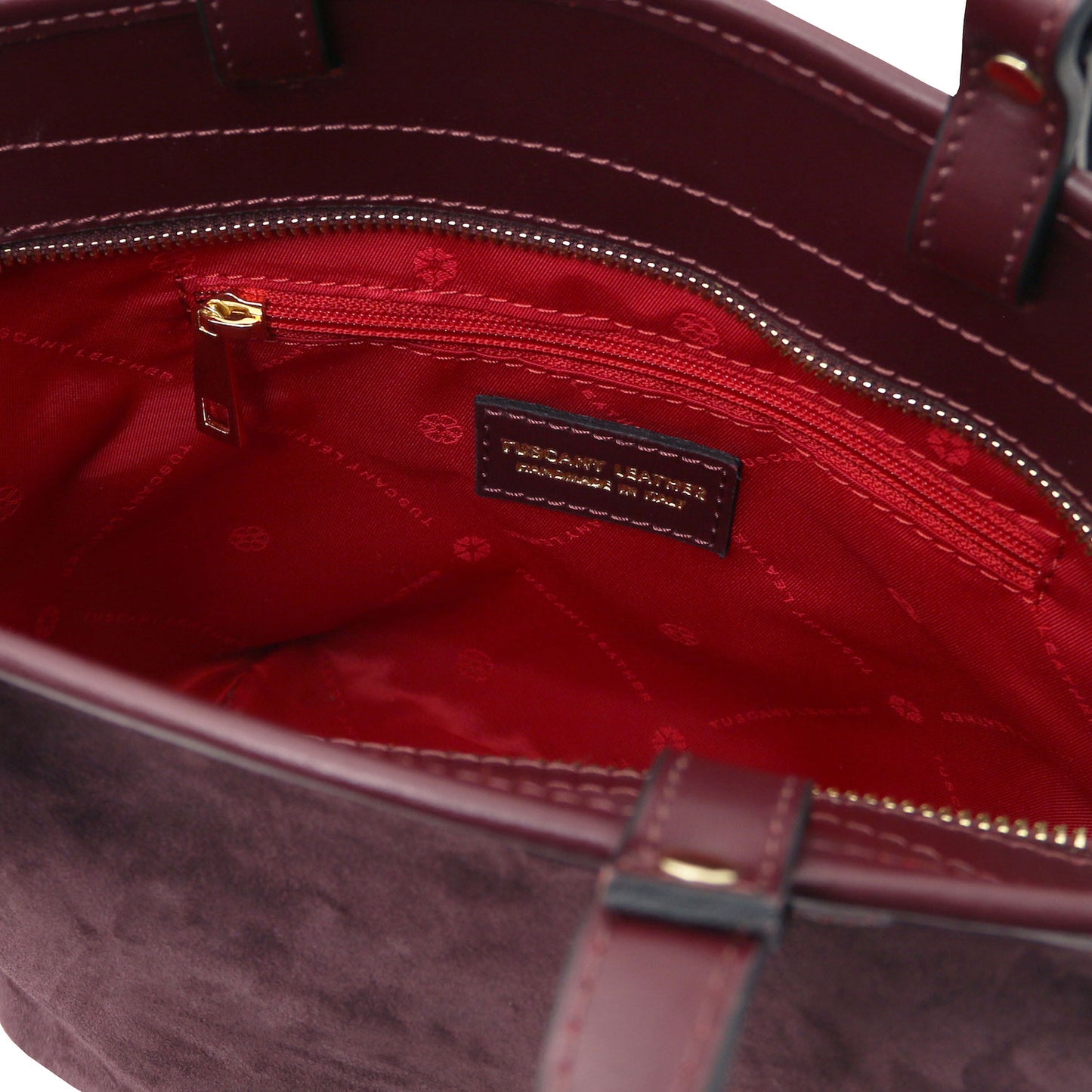 Glacette - Suede leather bucket bag | TL142261