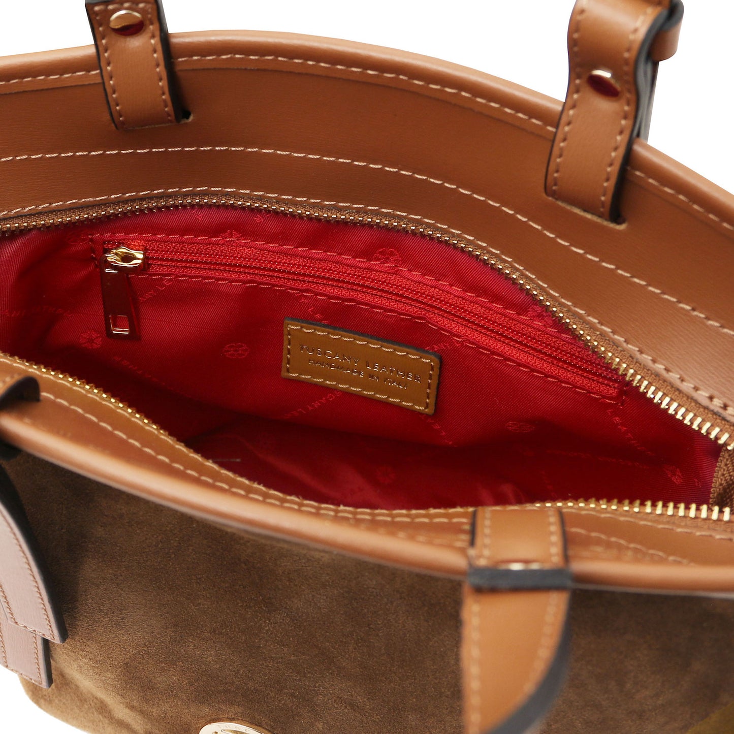 Glacette - Suede leather bucket bag | TL142261