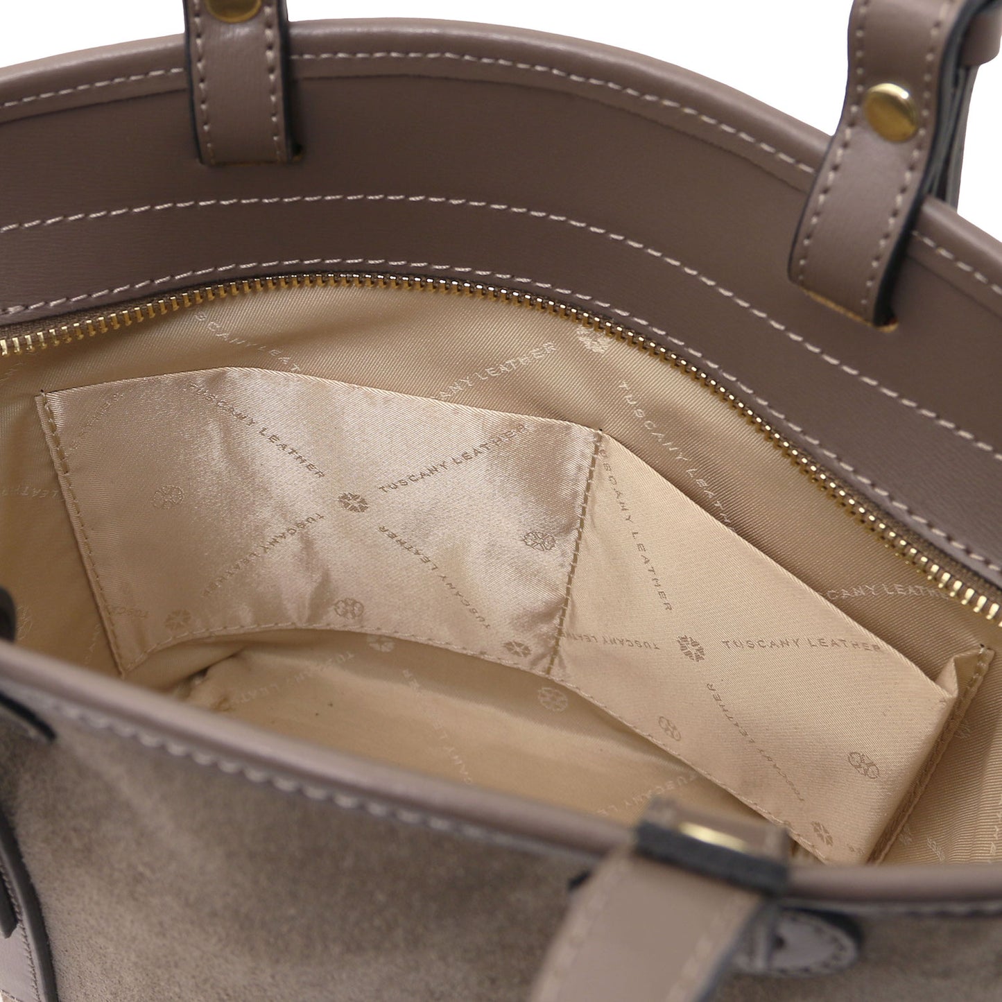 Glacette - Suede leather bucket bag | TL142261