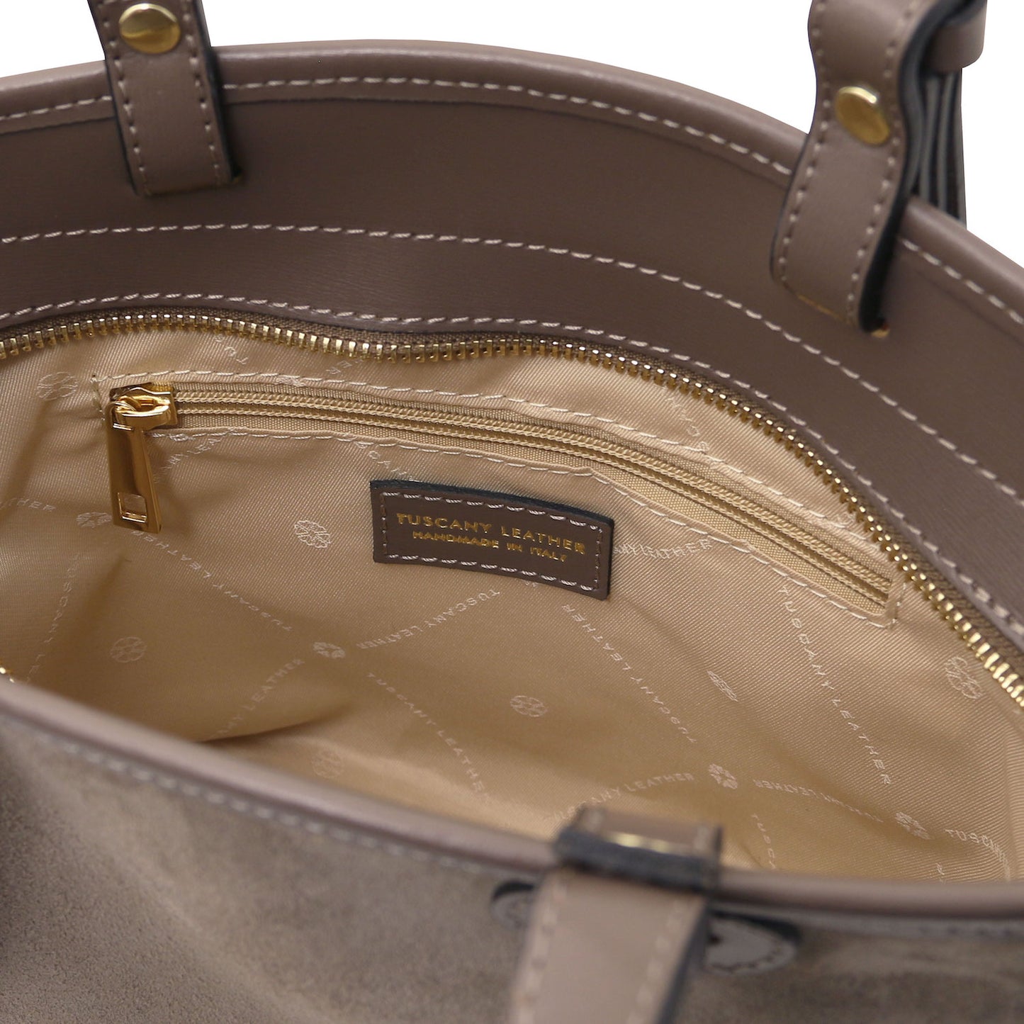 Glacette - Suede leather bucket bag | TL142261