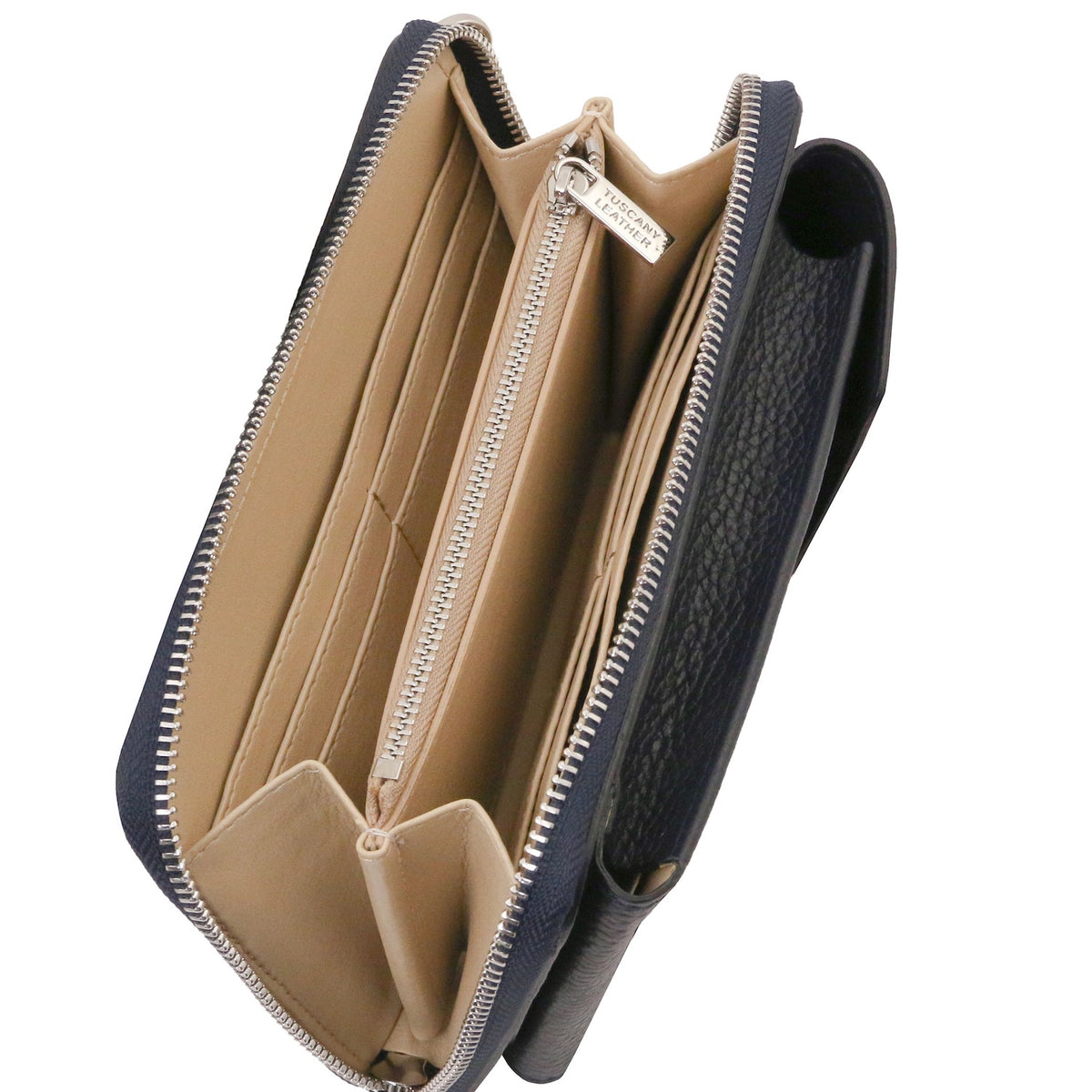 TL Bag - Leather wallet with strap - phone wallet