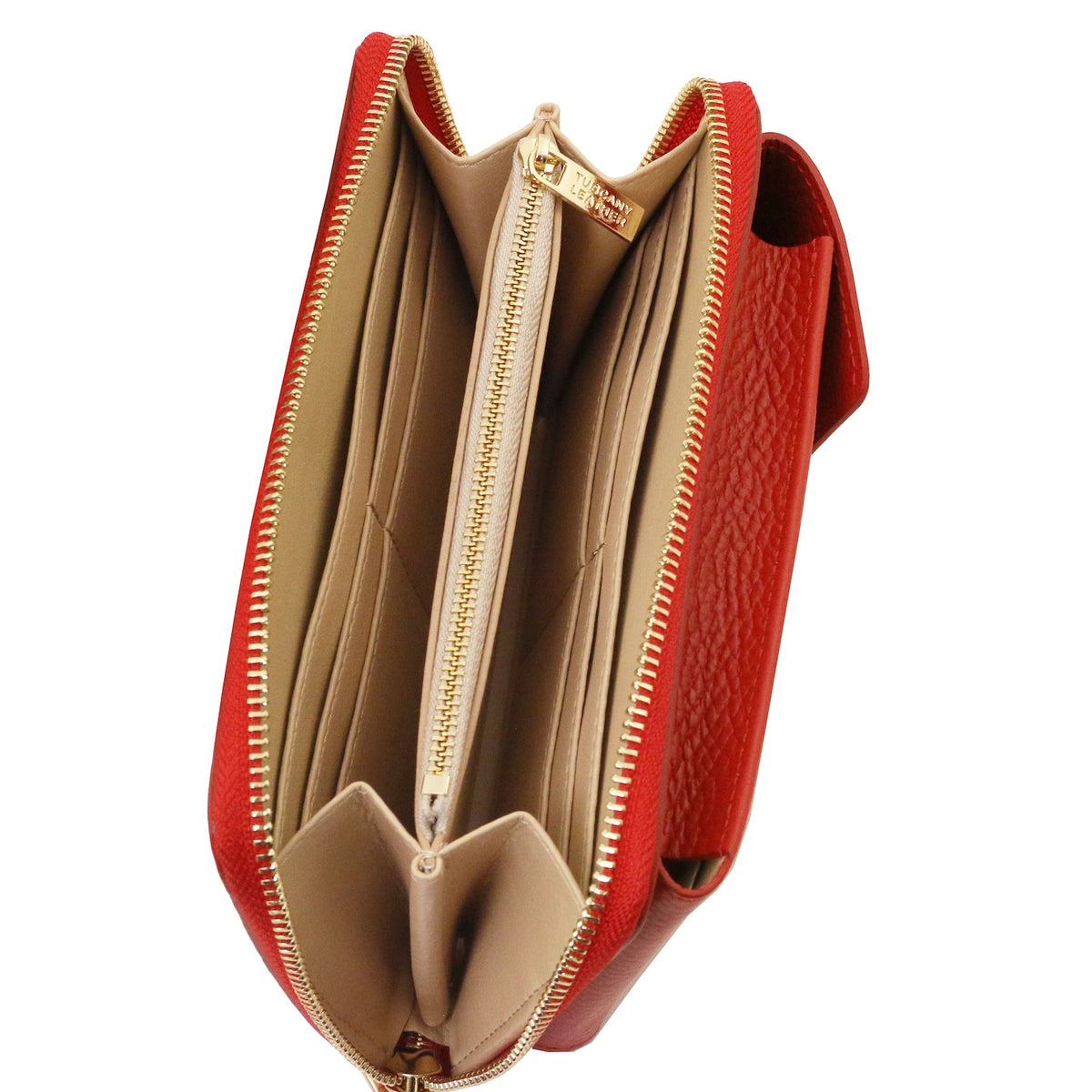 TL Bag - Leather wallet with strap - phone wallet