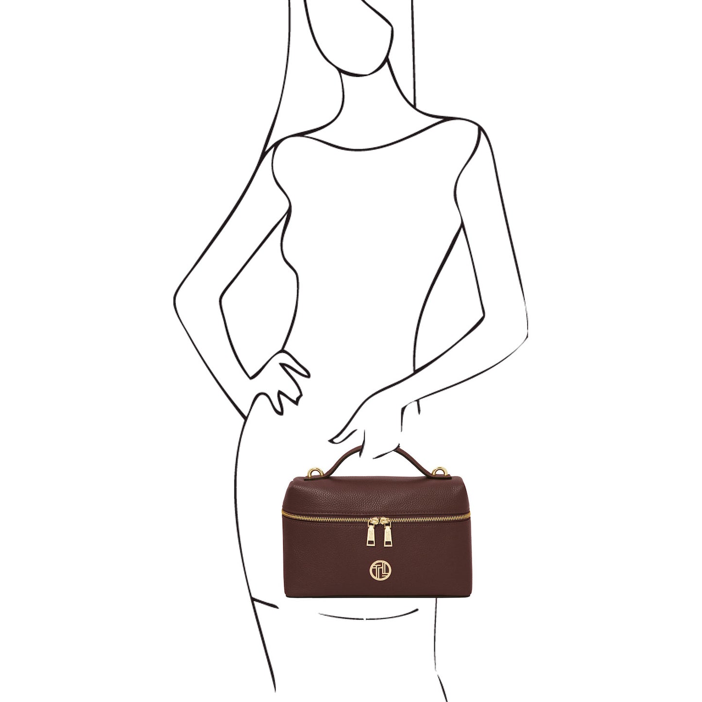 Scrigno - Soft leather duffle bag | TL142484