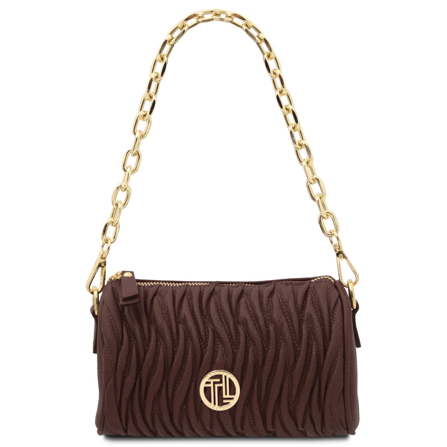 Chantilly - Mini leather bowling bag | TL142493