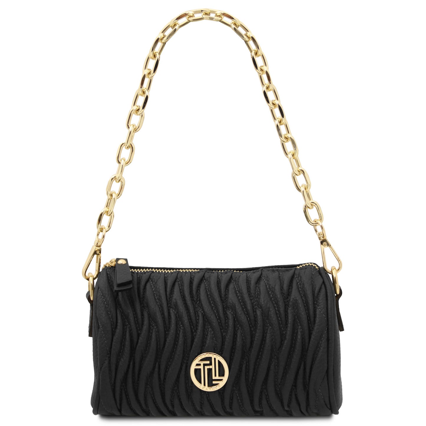 Chantilly - Mini leather bowling bag | TL142493