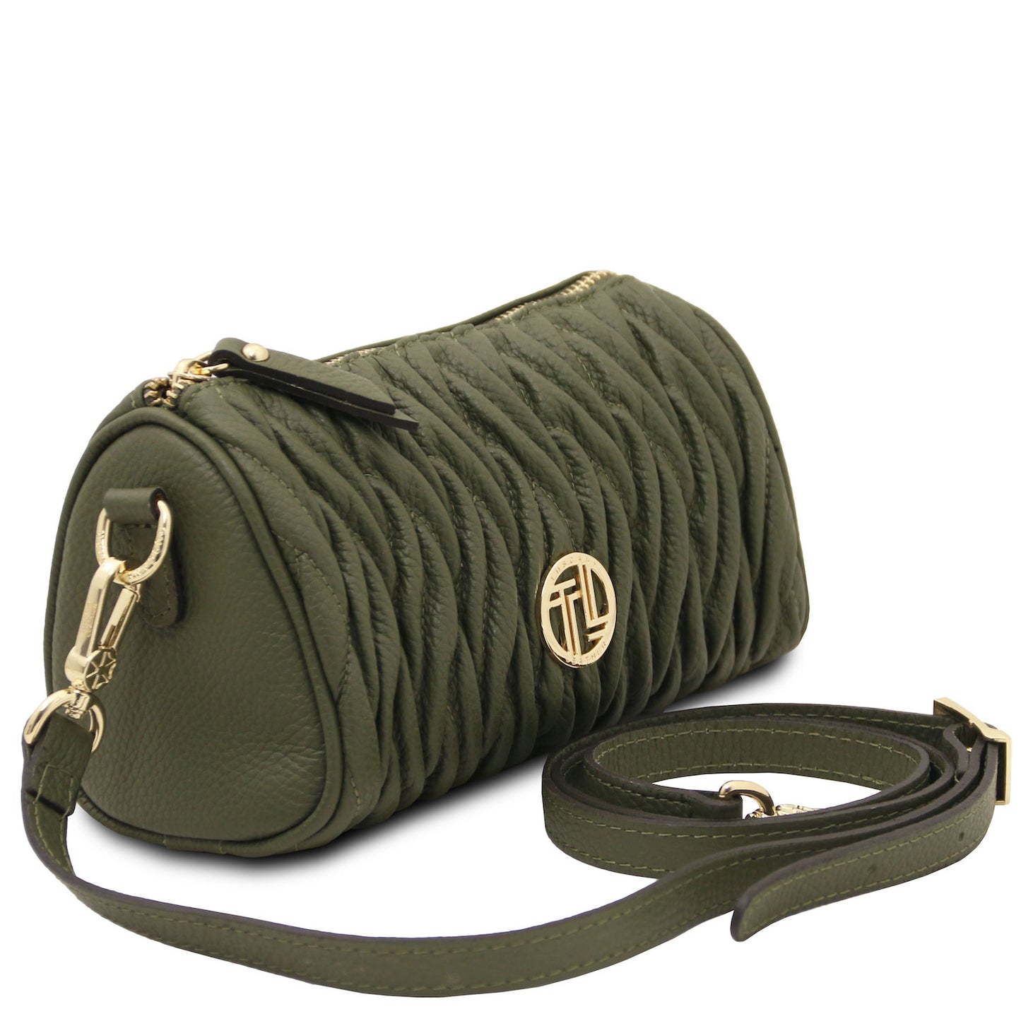 Chantilly - Mini leather bowling bag | TL142493