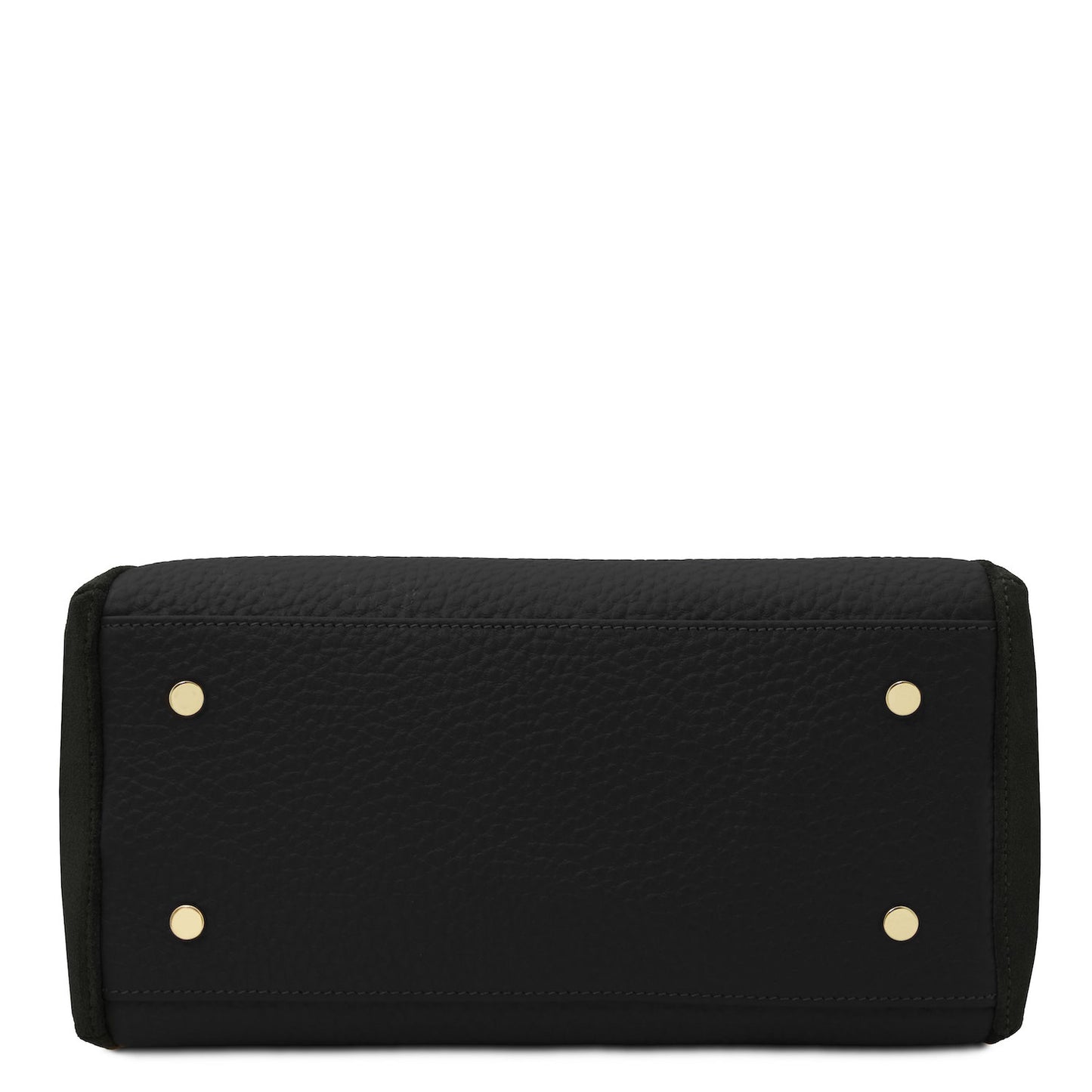Libra - Long handle suede & leather tote bag | TL142508