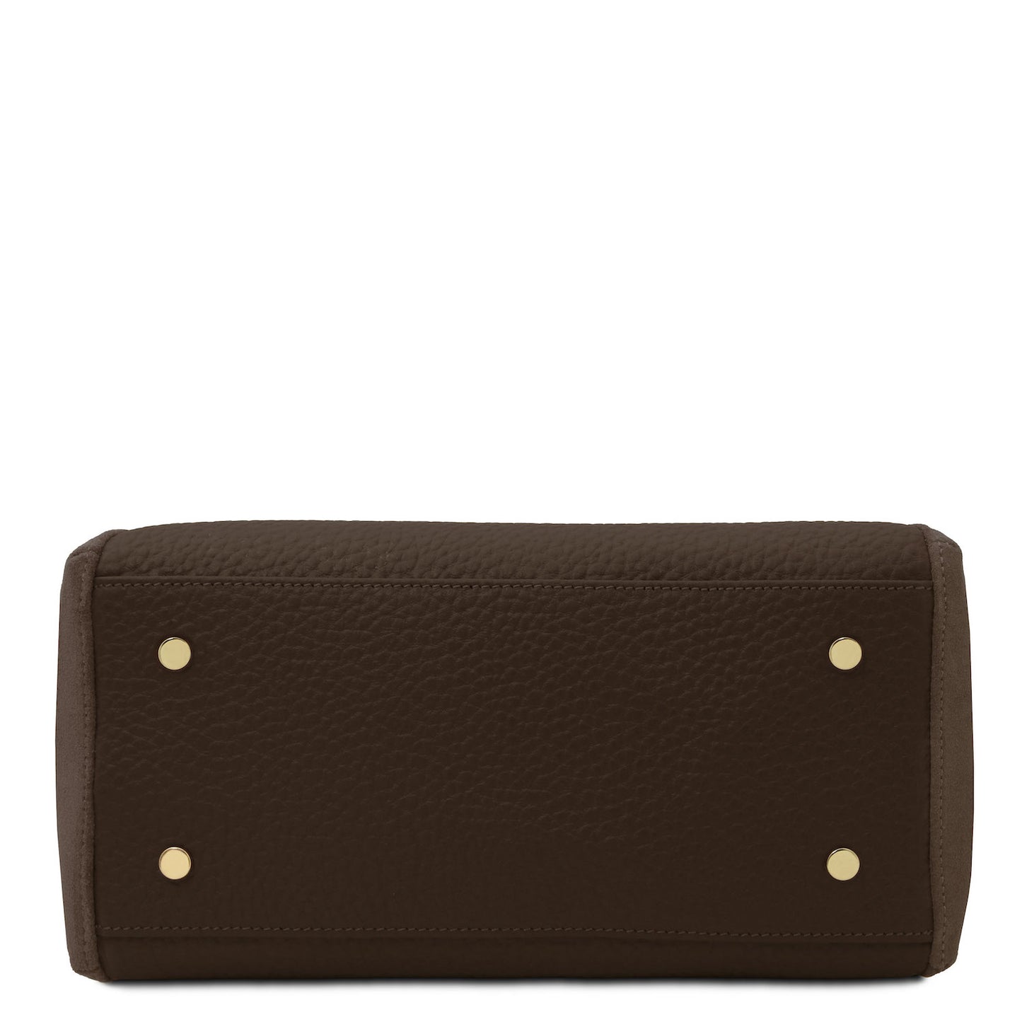 Libra - Long handle suede & leather tote bag | TL142508