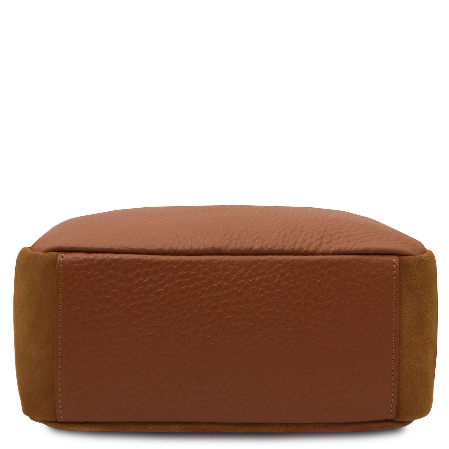 Arco - Suede and pebbled leather backpack | TL142509
