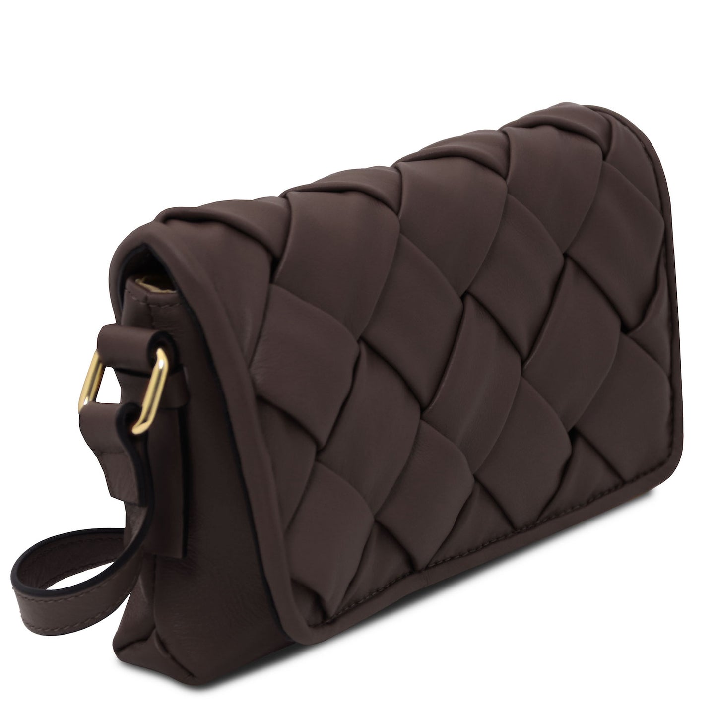 Tarte - Woven leather shoulder bag | TL142518