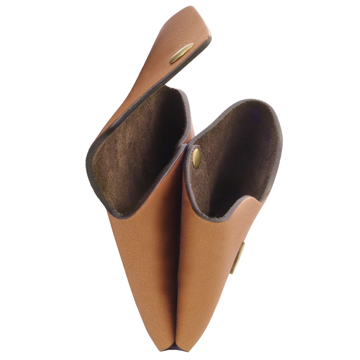 Leather Coin Purse in Vegetable-Tanned Leather