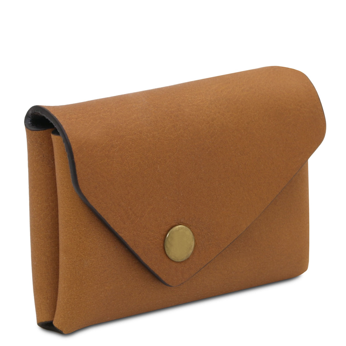 Leather Coin Purse in Vegetable-Tanned Leather