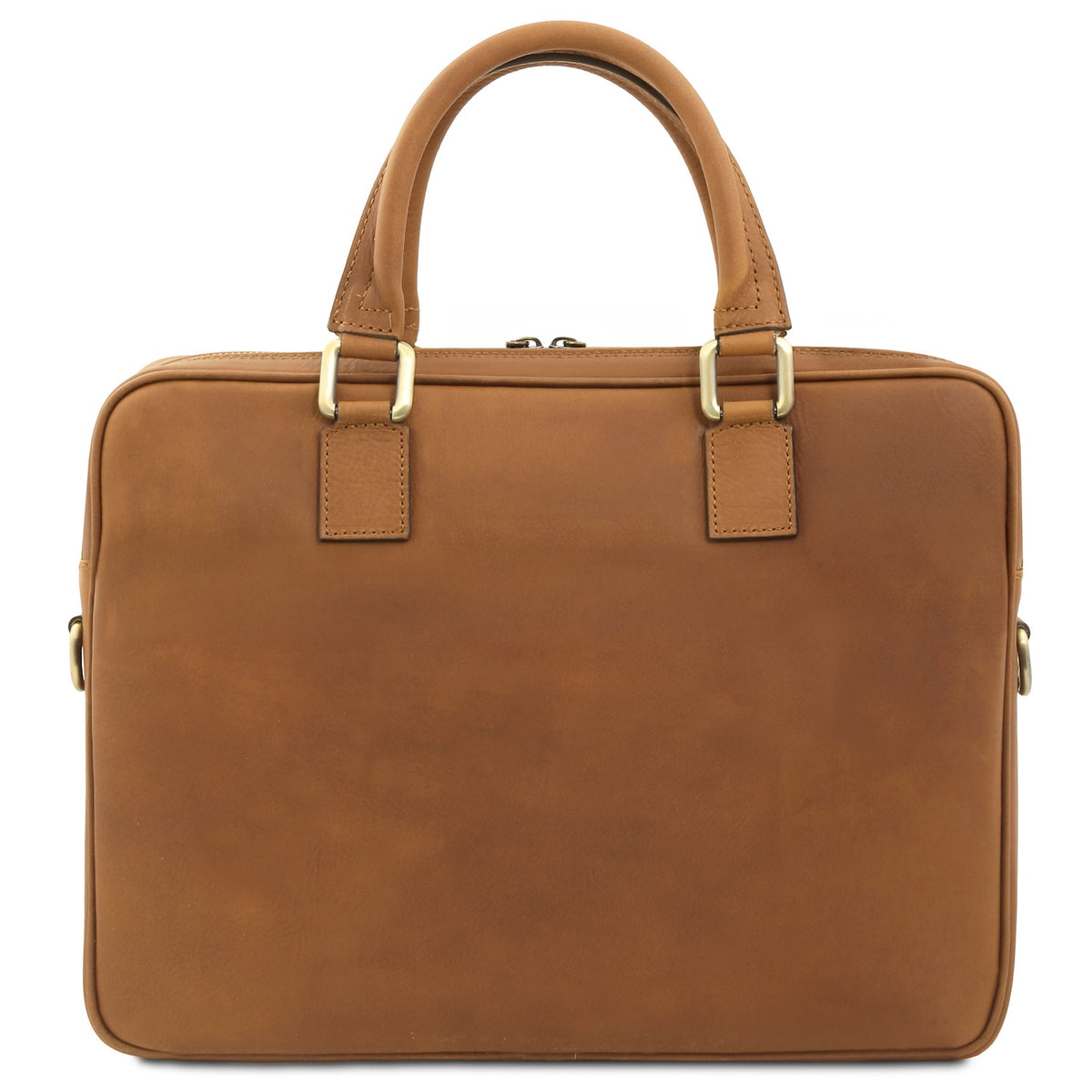 Ferrara - Vegetable tanned leather laptop briefcase