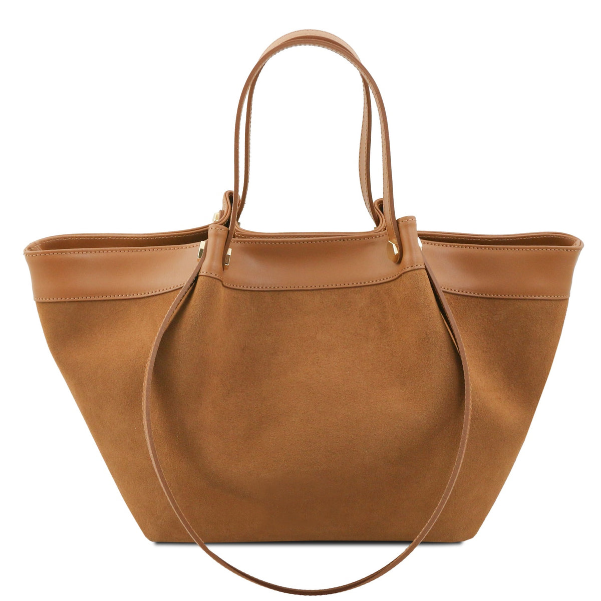 Soleil - Suede Leather Shopping bag