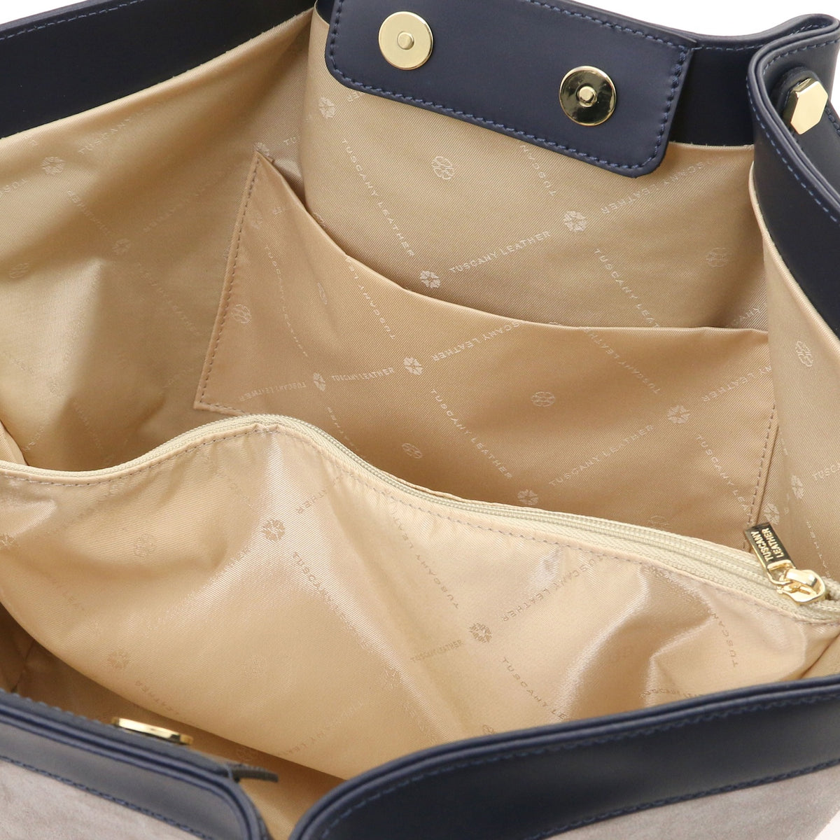 Soleil - Suede Leather Shopping bag