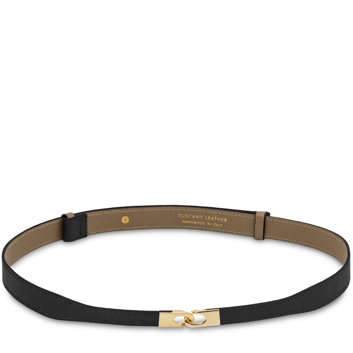Ceinture fine en cuir pour femme