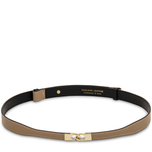 Women’s Skinny Leather Belt