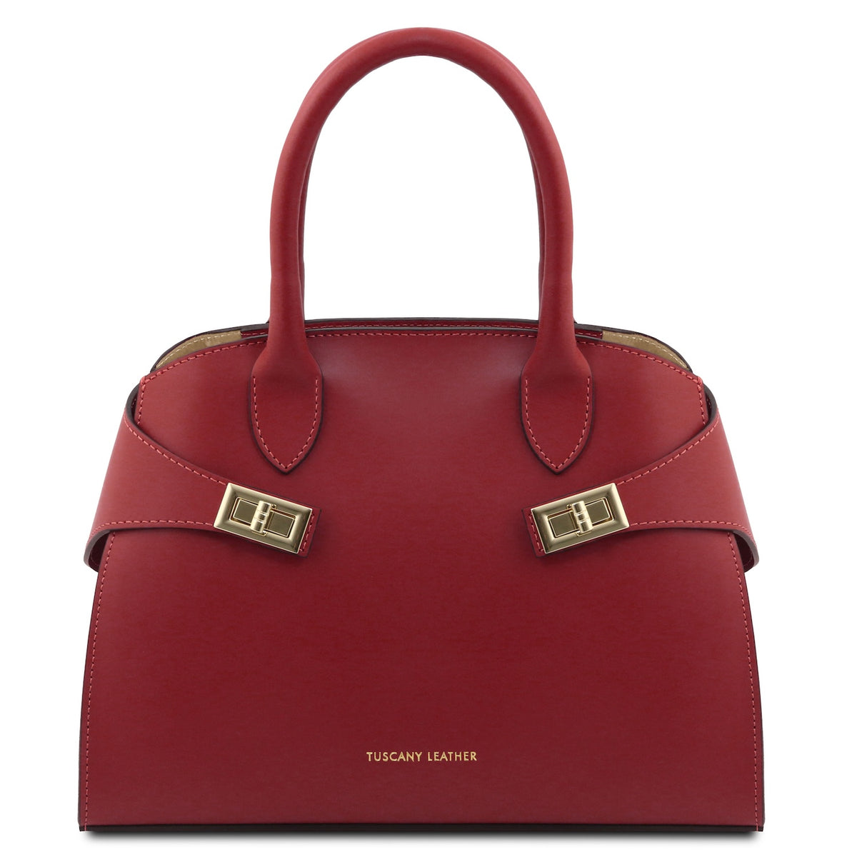 Coccola - leather handbag in smooth leather