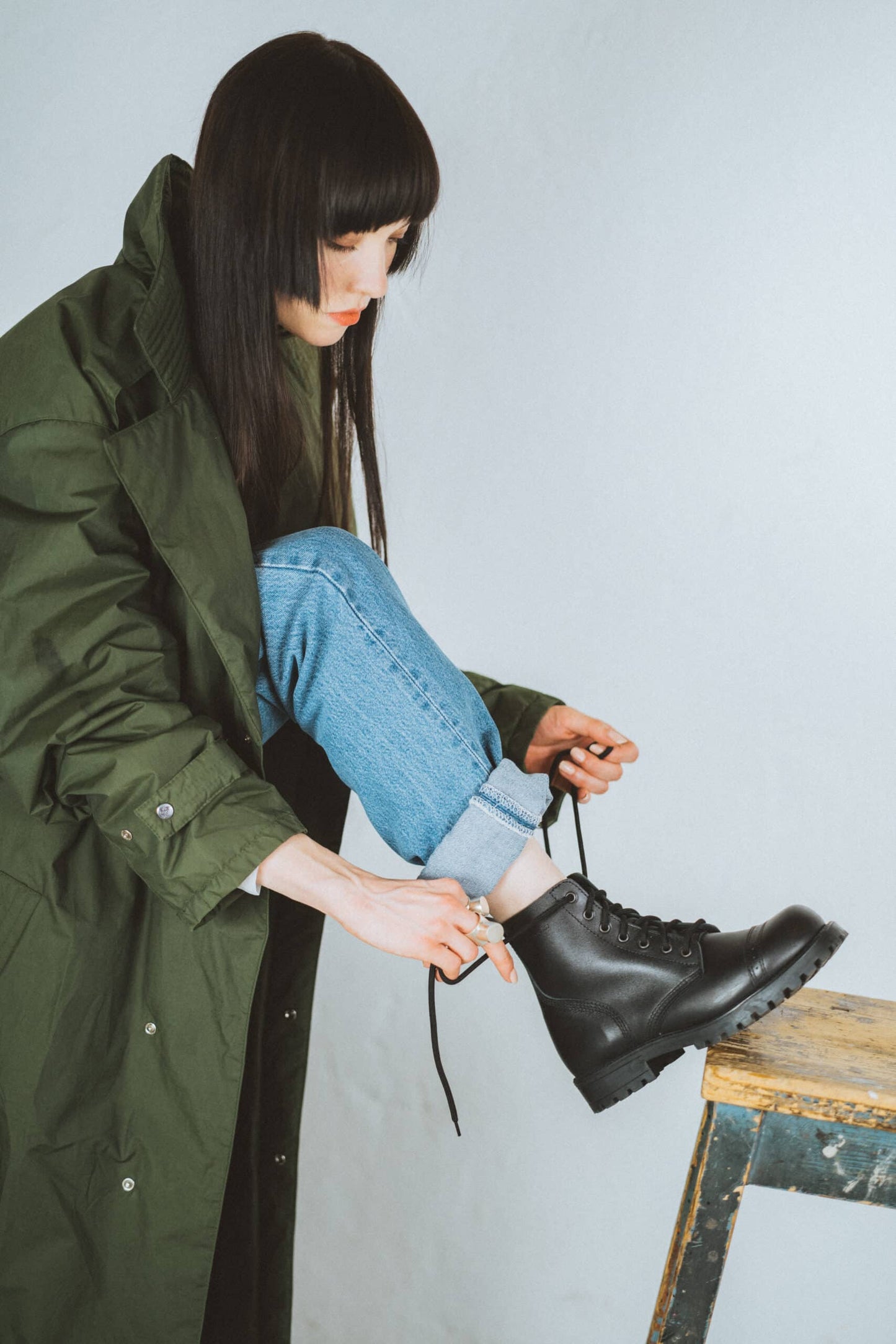 Boots 517 Aviator Boots - Black San Rocco Italia