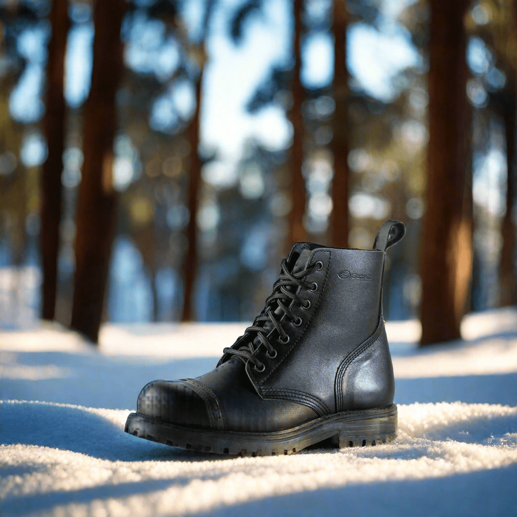 Boots 517 Aviator Boots - Black San Rocco Italia