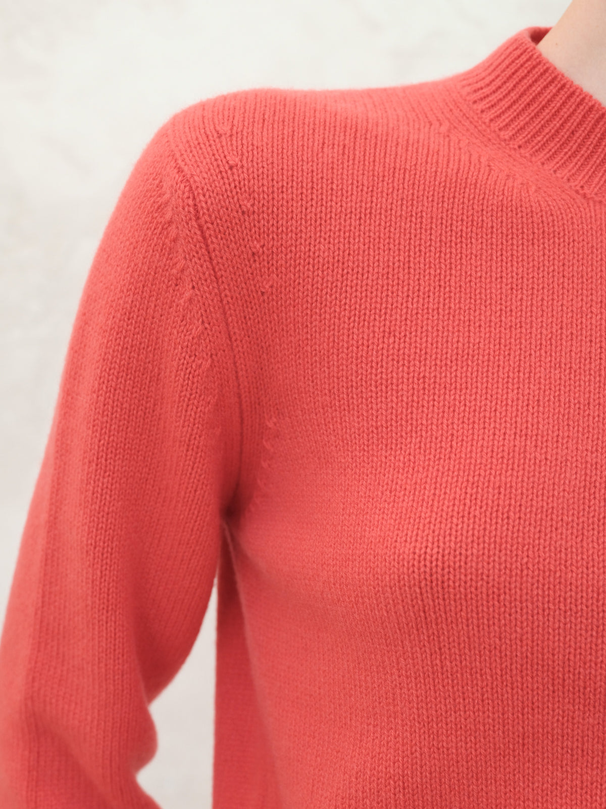 Pull ras du cou en pur cachemire