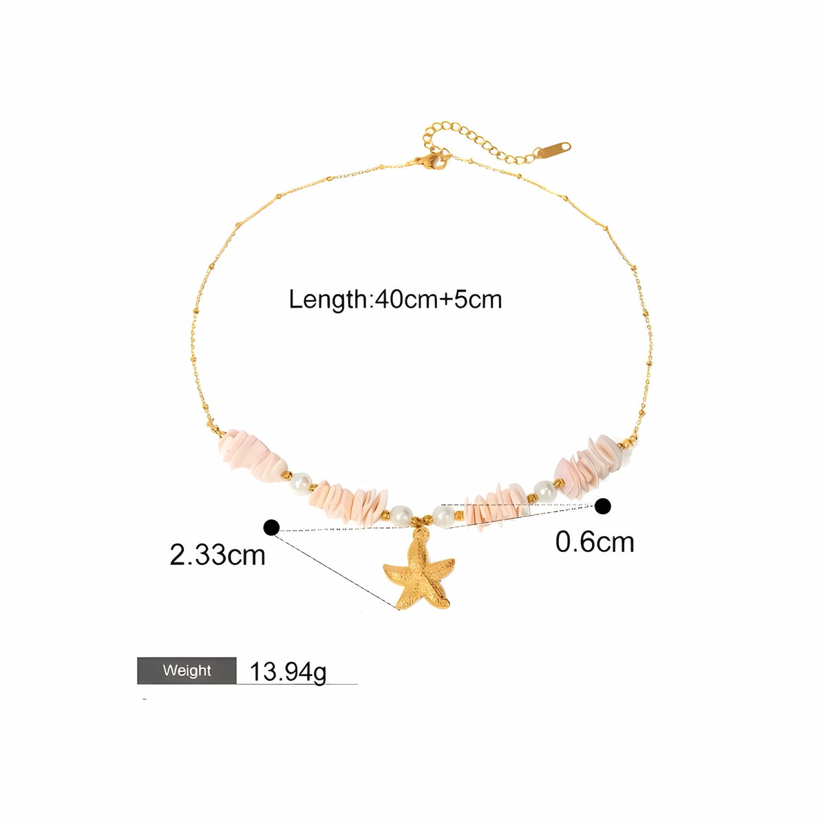 Collier Étoile de mer