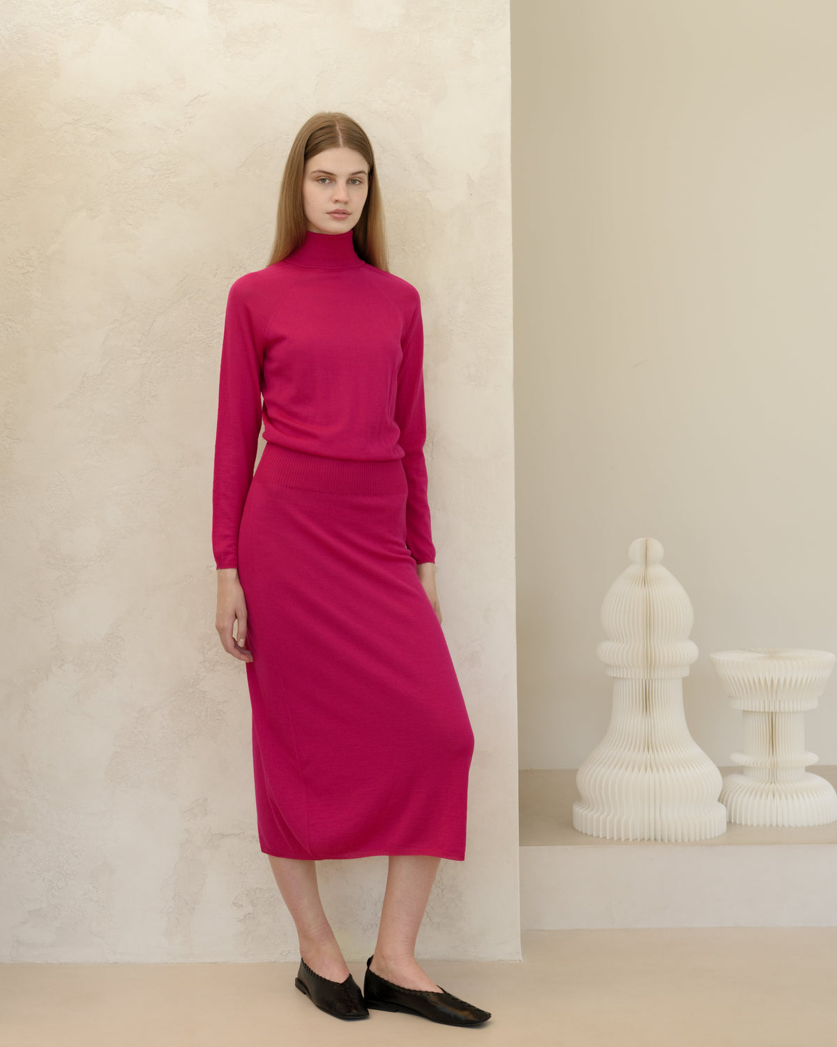Extra Fine Merino Wool Dress (3D-Knit)