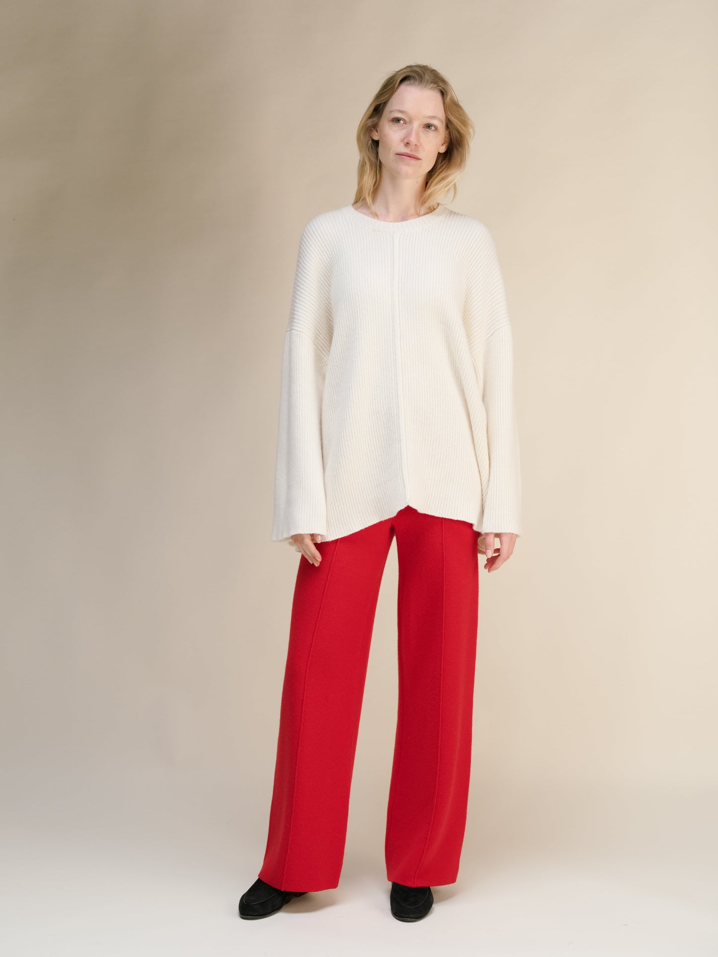 Wool & Cashmere Mix Oversized Cape Sweater