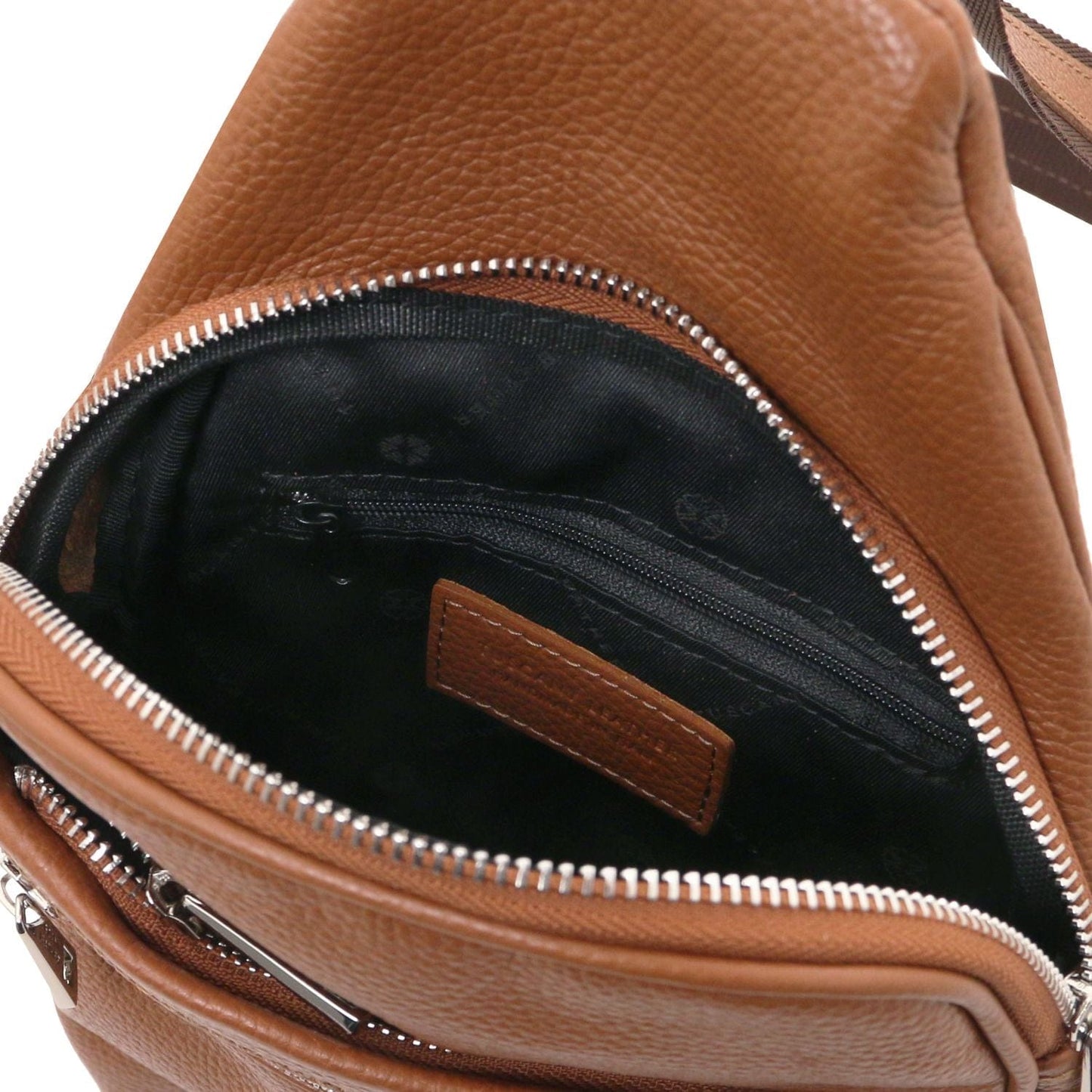 Leather bags for men Albert - Soft leather crossover bag | TL142022 sling bag San Rocco Italia