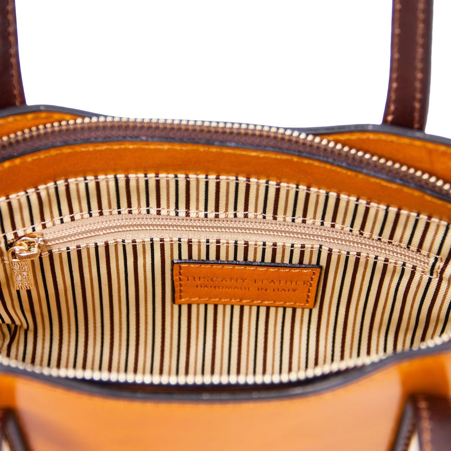 Leather handbags Amelia - Italian leather mini tote bag | TL142406 San Rocco Italia