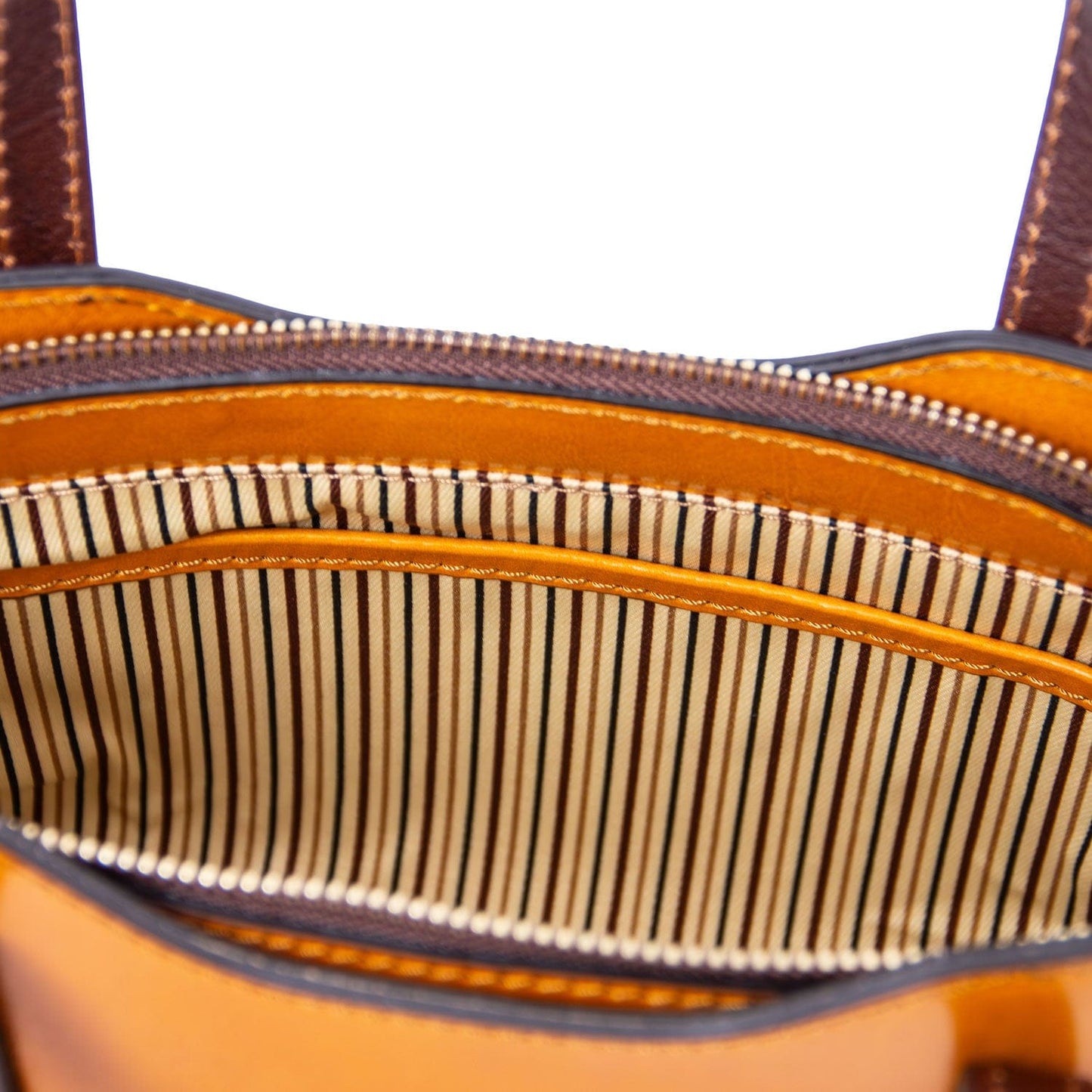 Leather handbags Amelia - Italian leather mini tote bag | TL142406 San Rocco Italia