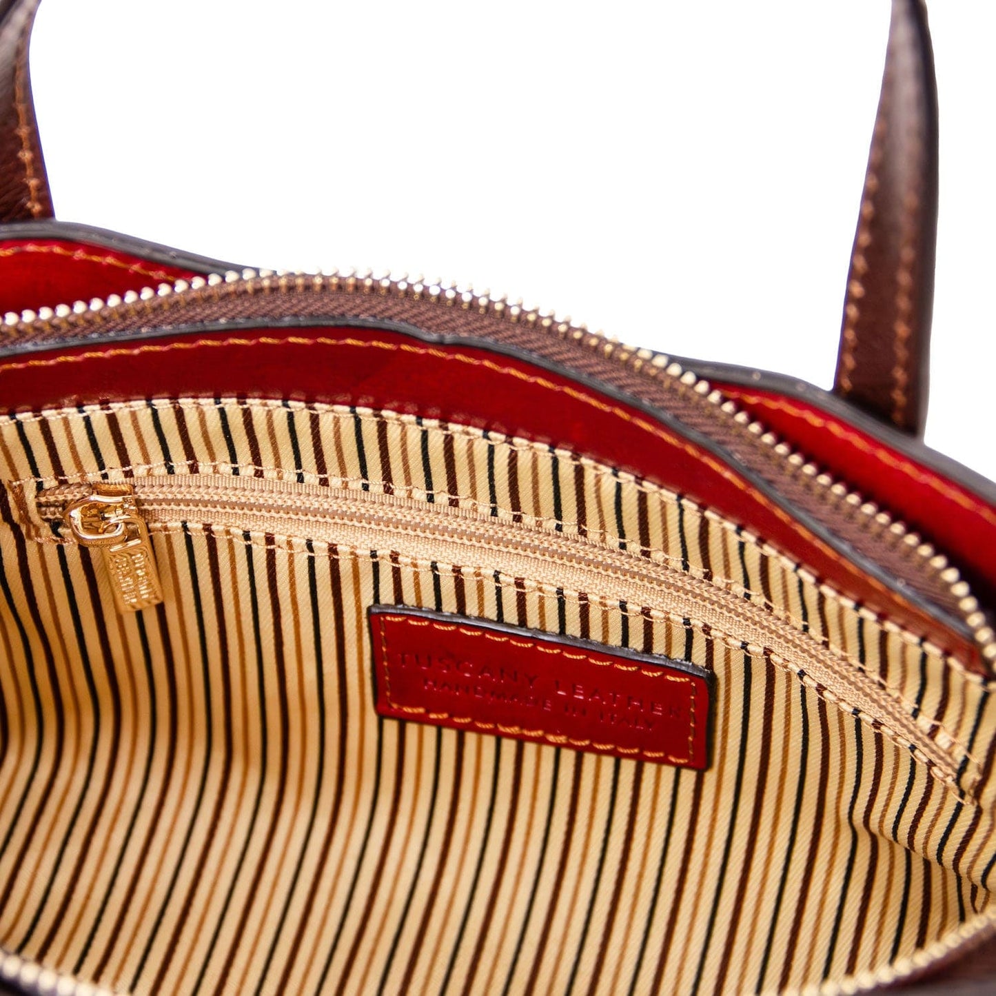 Leather handbags Amelia - Italian leather mini tote bag | TL142406 San Rocco Italia