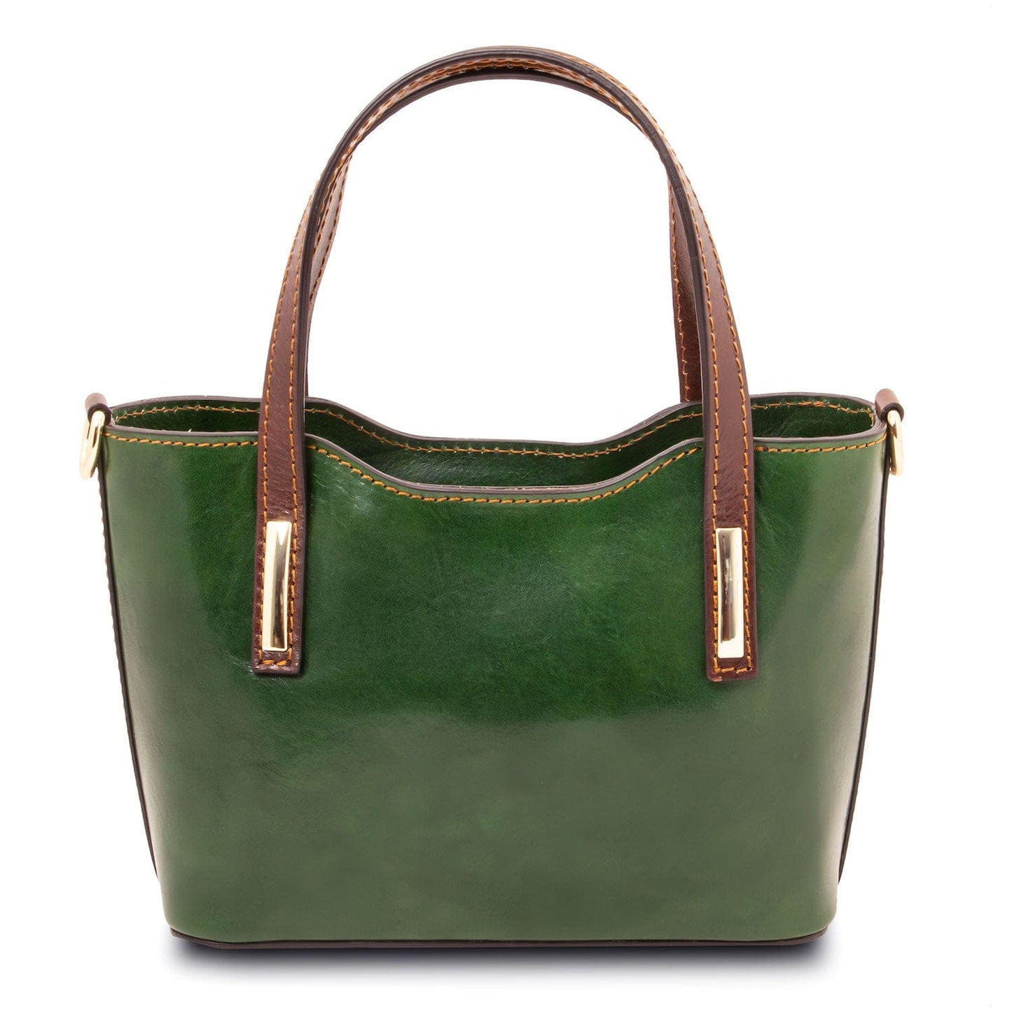 Leather handbags Amelia - Italian leather mini tote bag | TL142406 San Rocco Italia