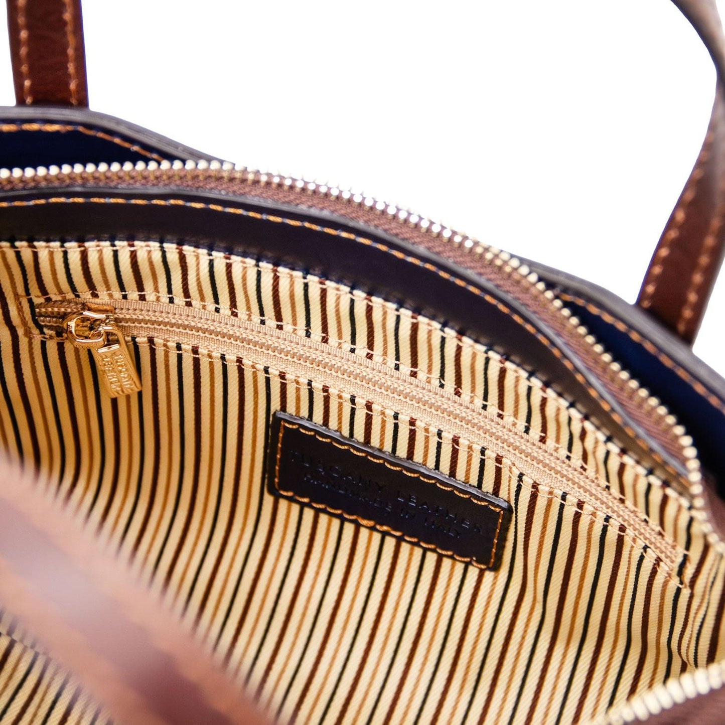 Leather handbags Amelia - Italian leather mini tote bag | TL142406 San Rocco Italia