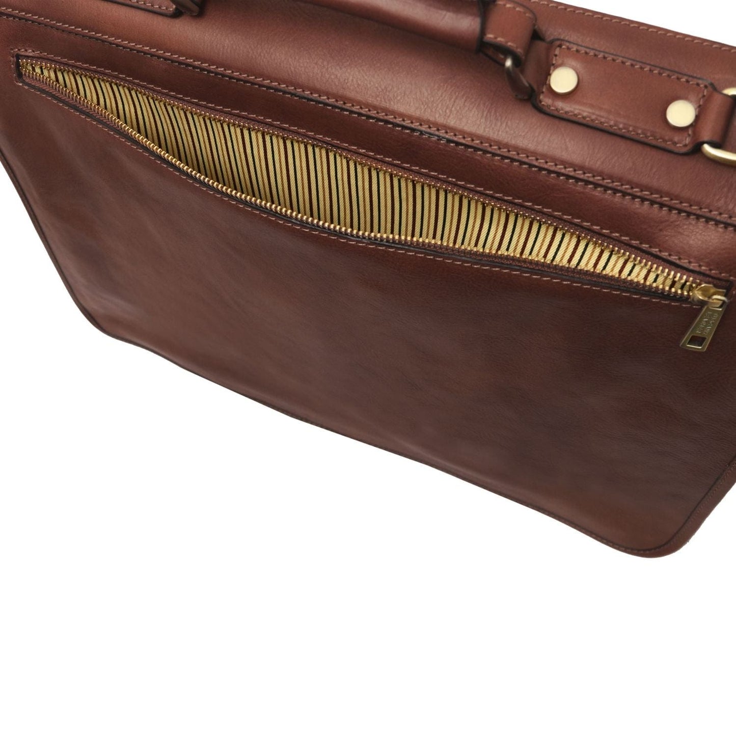 Leather briefcases Ancona - Leather messenger bag | TL142073 San Rocco Italia