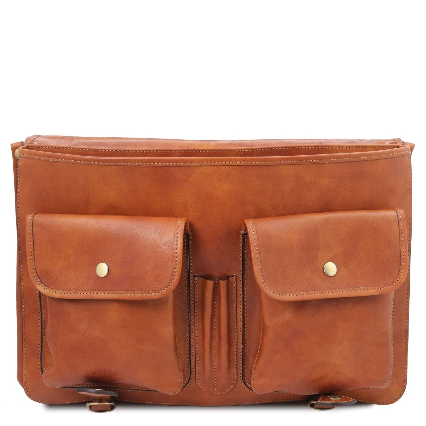 Leather briefcases Ancona - Leather messenger bag | TL142073 San Rocco Italia