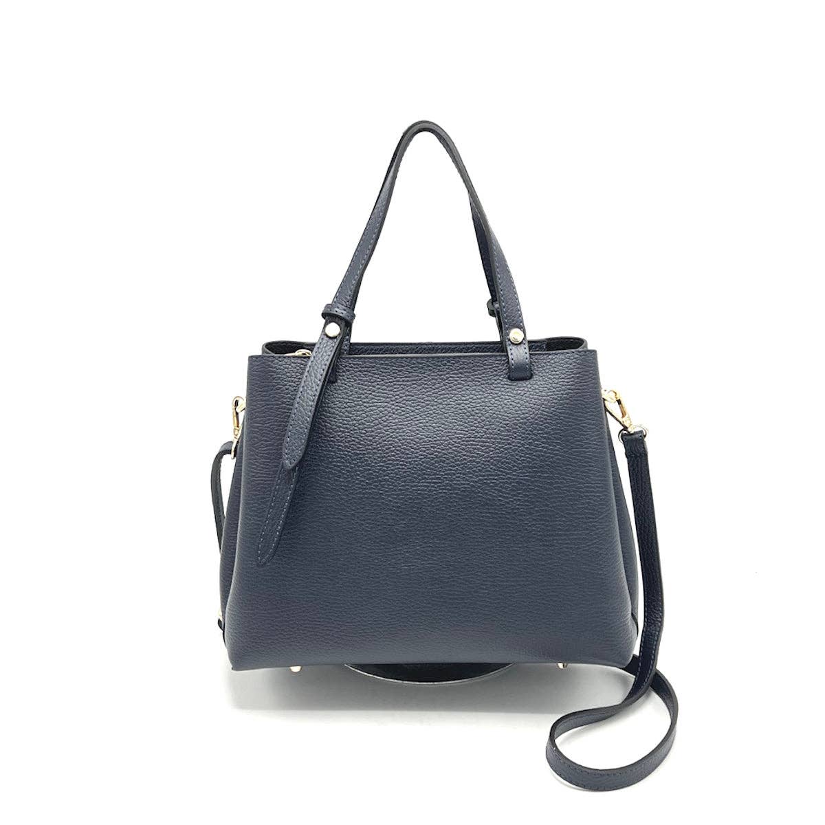 Leather handbags Arezzo – Italian Leather Tote Handbag San Rocco Italia