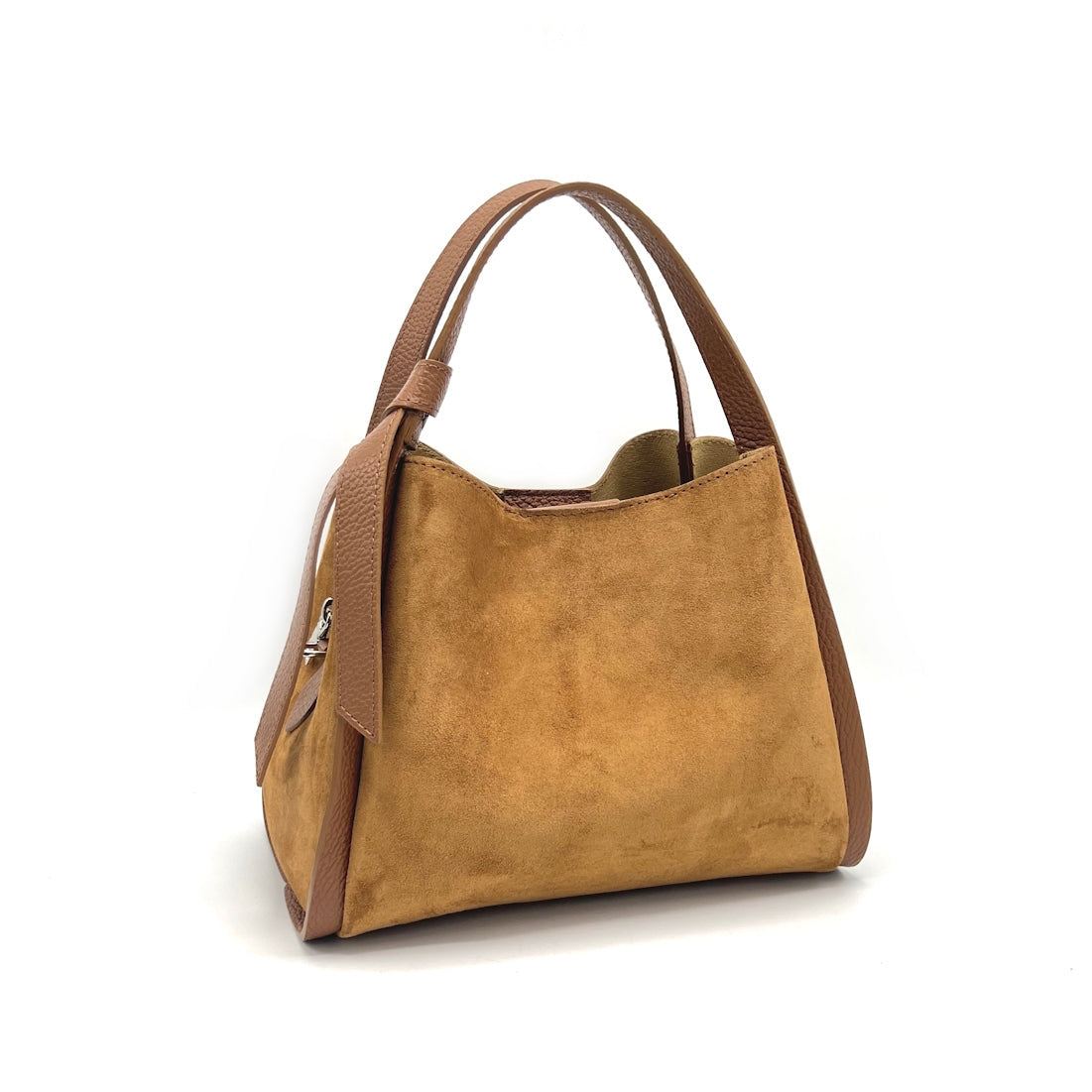 Pienza – Italian Suede Leather Tote Handbag