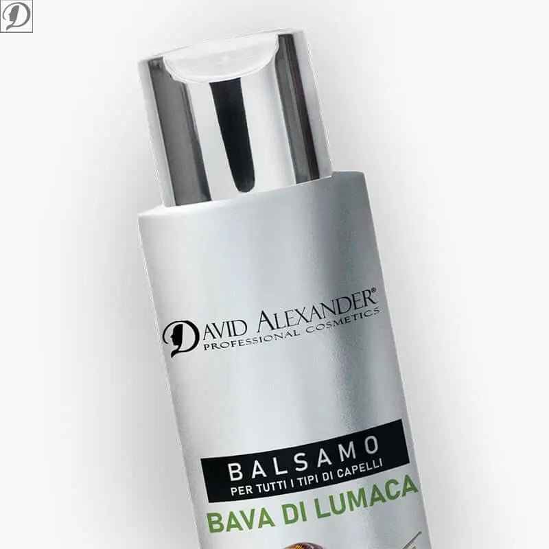 Balsamo capelli Bava di lumaca in flacone con dispenser David Alexander