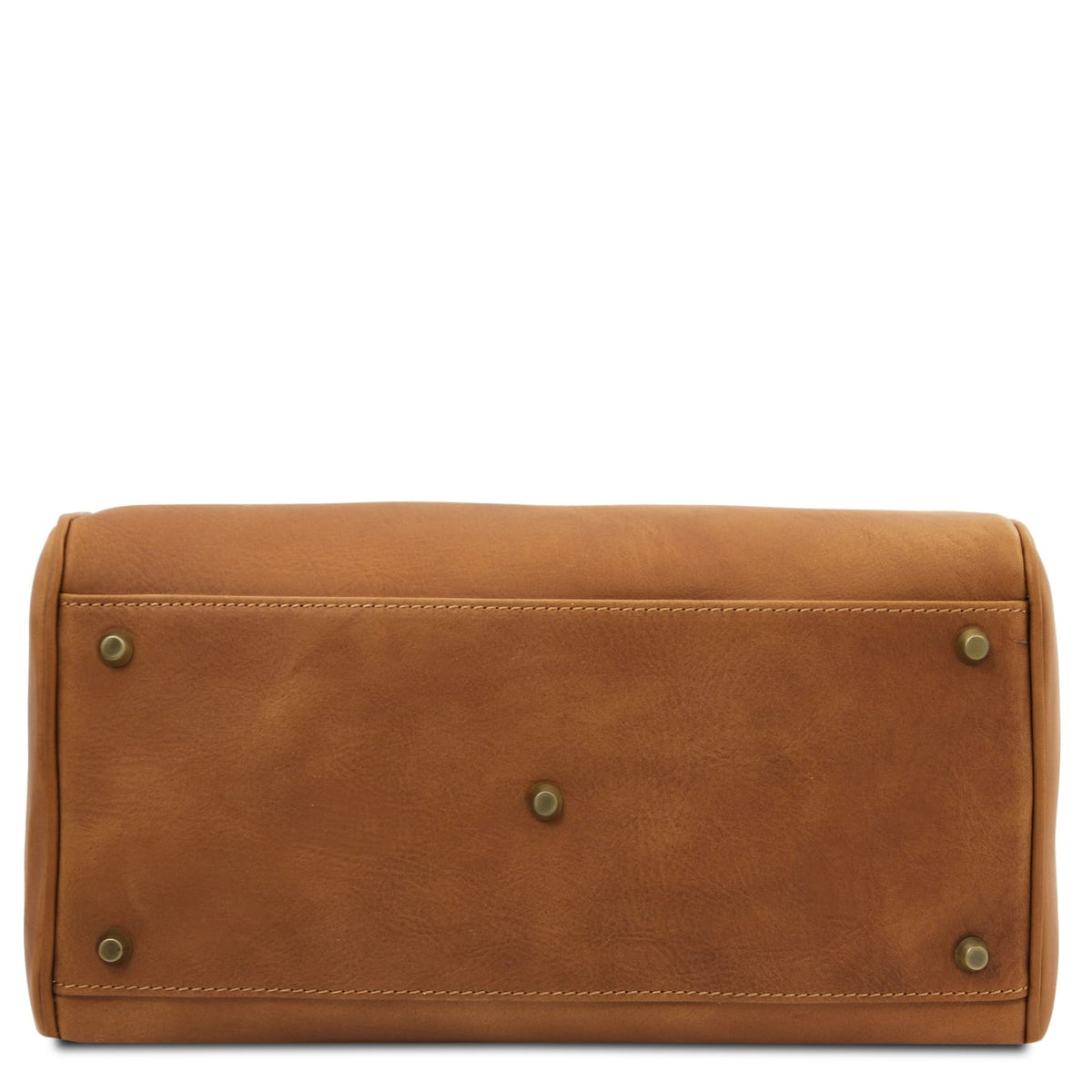 Barrique - Borsa duffle in pelle conciata al vegetale