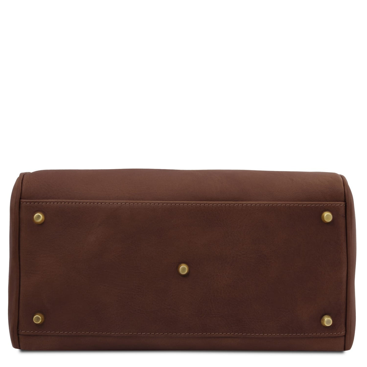 Barrique - Borsa duffle in pelle conciata al vegetale