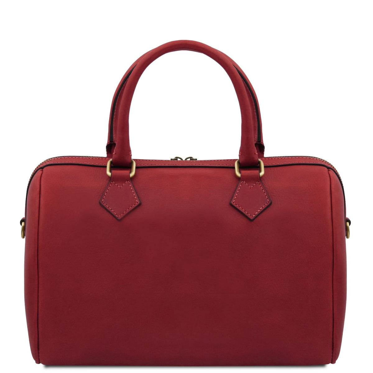 Barrique - Borsa duffle in pelle conciata al vegetale