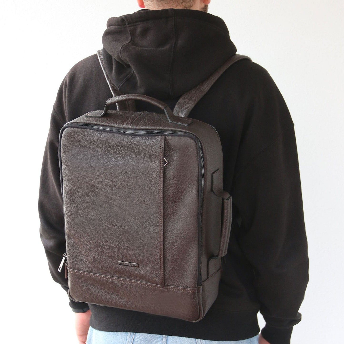 Brooklyn - Leather Laptop Backpack | TL142445 - Premium Leather laptop bags - Shop now at San Rocco Italia