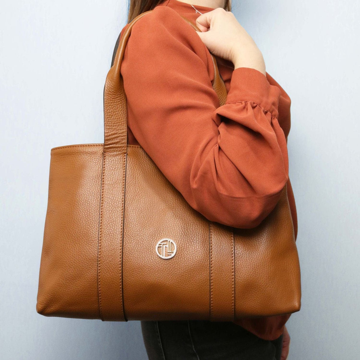 Leather shoulder bags Callie - Soft leather shoulder bag | TL142415 San Rocco Italia