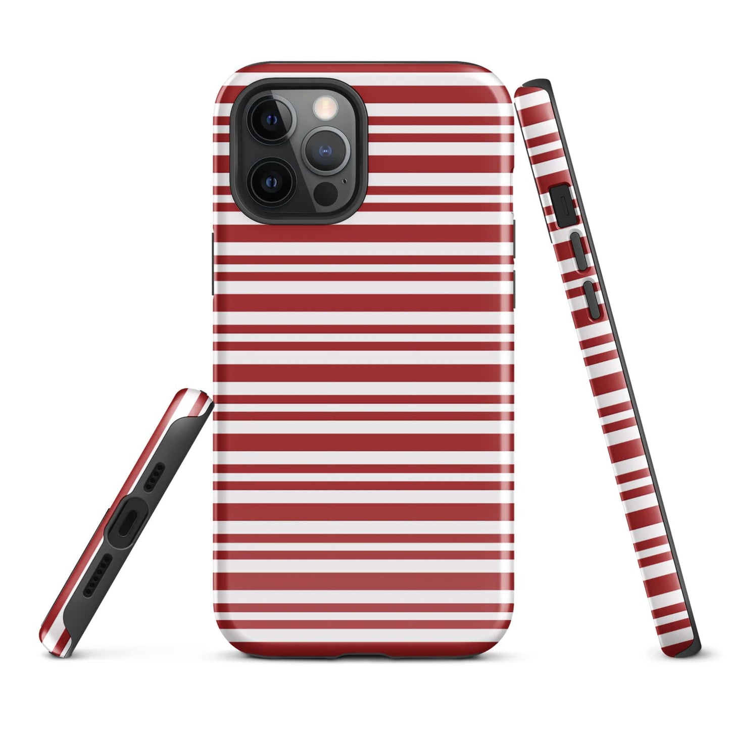 Candy Cane Tough Case for iPhone® - Premium - Shop now at San Rocco Italia