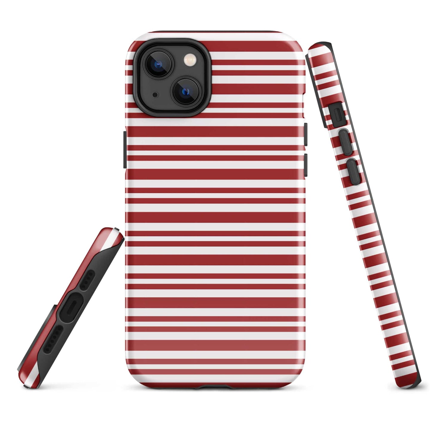 Candy Cane Tough Case for iPhone® - Premium - Shop now at San Rocco Italia